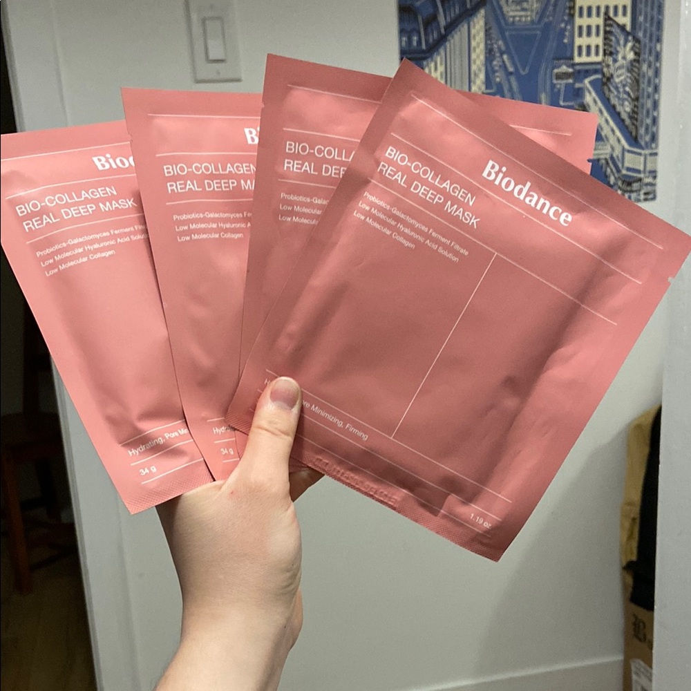 Pink Bio-Collagen Real Deep Mask